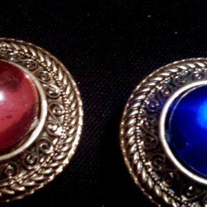 2-1980’s Nony New York gold tone button Covers